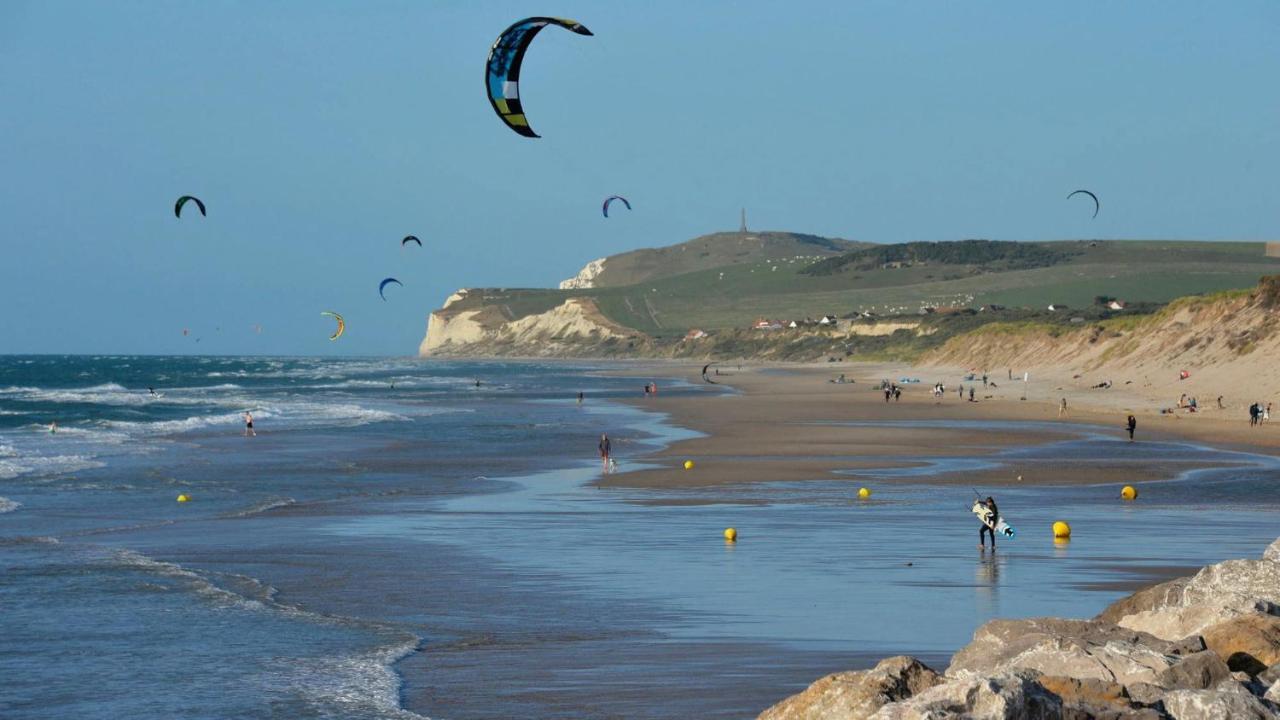 Studio Plage, Vue Mer Et Dragon, Garage Pour Moto Calais Exteriör bild