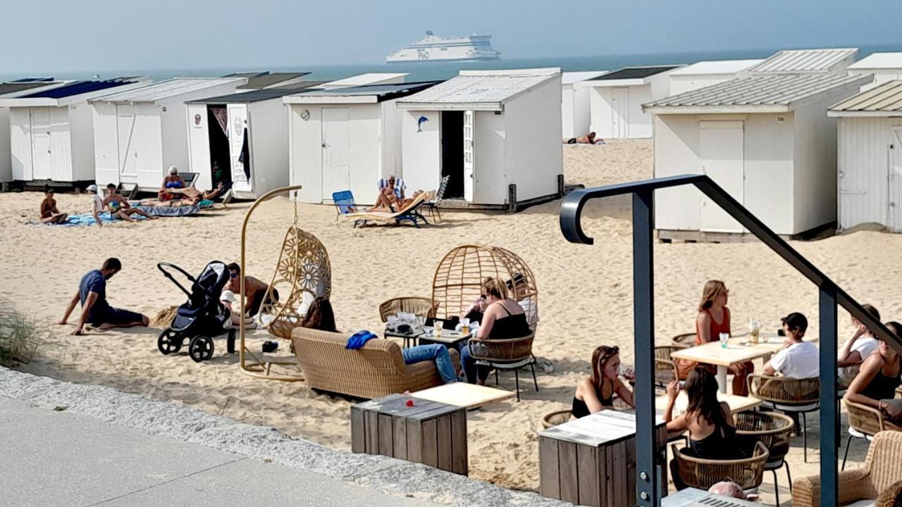 Studio Plage, Vue Mer Et Dragon, Garage Pour Moto Calais Exteriör bild