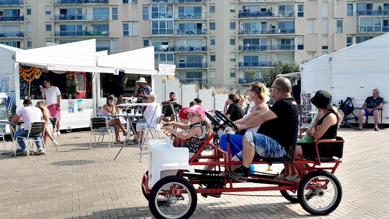 Studio Plage, Vue Mer Et Dragon, Garage Pour Moto Calais Exteriör bild